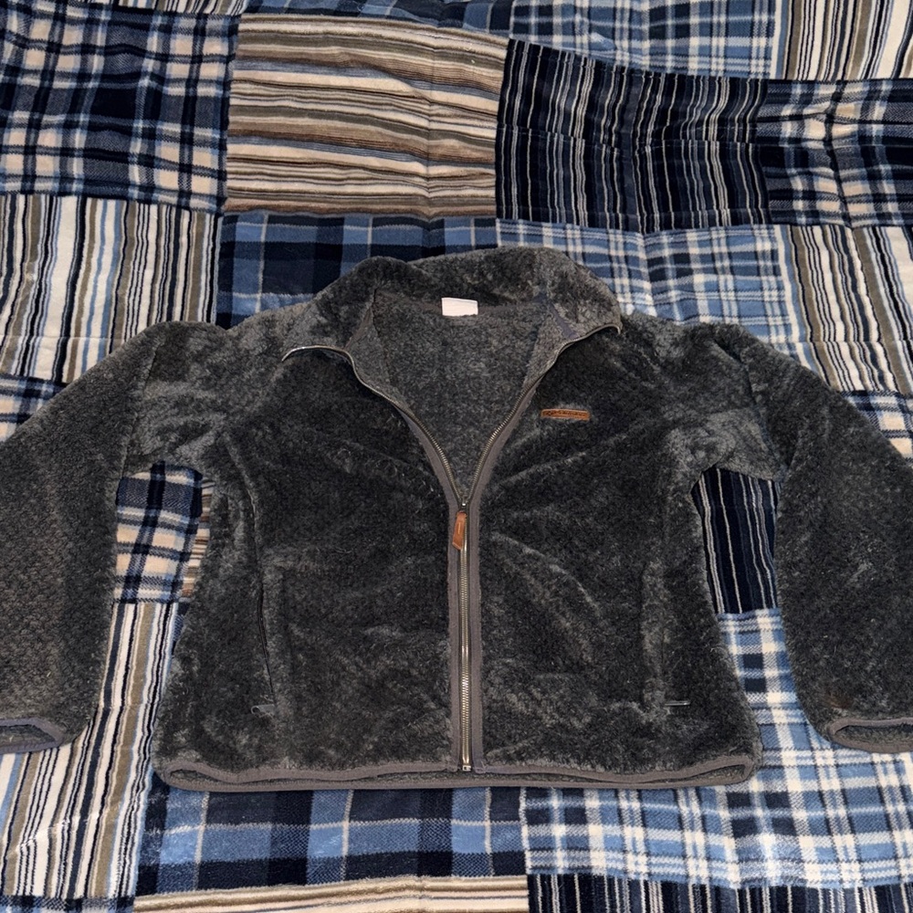 Cozy Gray Columbia Jacket (L)